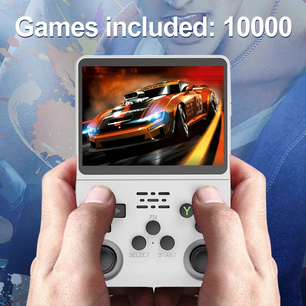Consola de videojuegos portátil retro R36S de código abierto, sistema Linux, pantalla IPS de 3,5 pulgadas, reproductor de vídeo portátil, 64GB, más de 15000 juegos